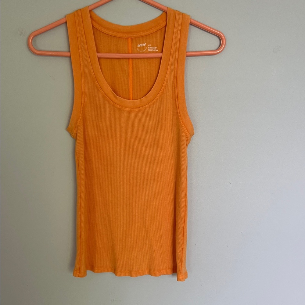 Aerie Vibrant Orange Tank Top